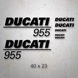 Car & Motorbike Stickers: Set 6X Ducati 955 2