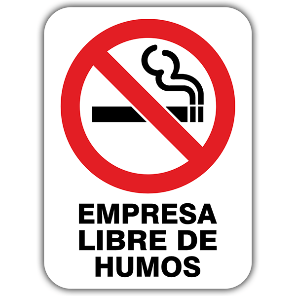 Car & Motorbike Stickers: Sticker No Smoking in the Job