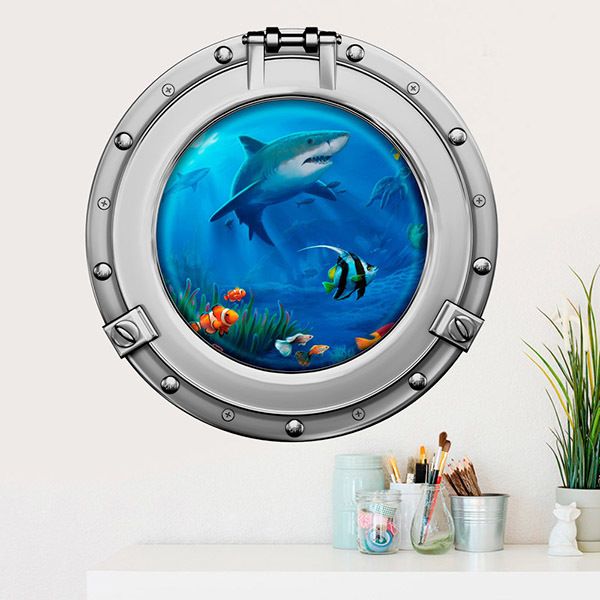Wall Stickers: Sharks and fishes