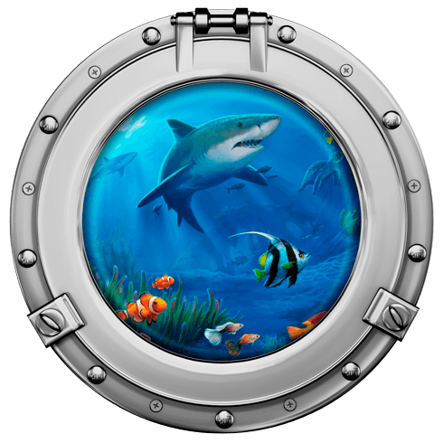 Wall Stickers: Sharks and fishes