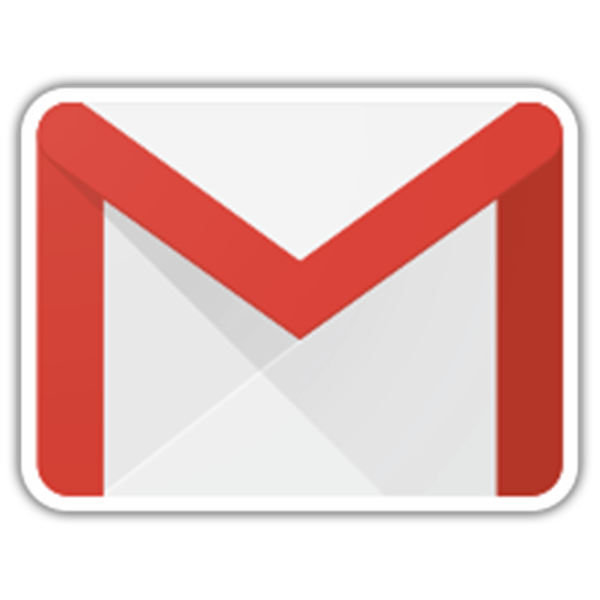 Car & Motorbike Stickers: Gmail Logo