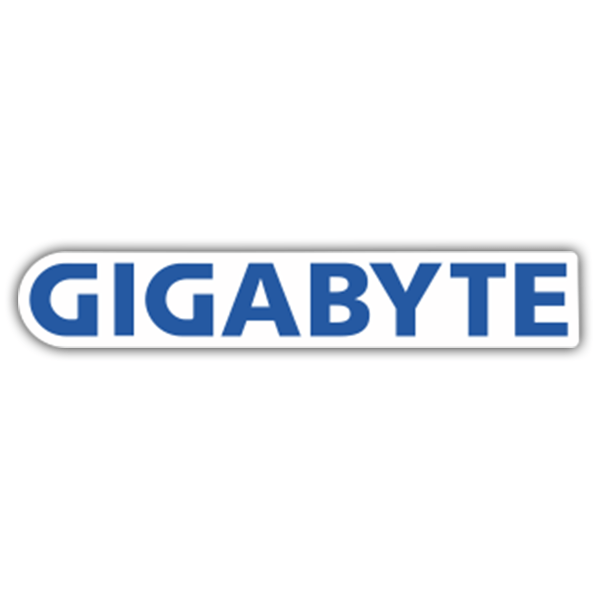 Car & Motorbike Stickers: Gigabyte Technology