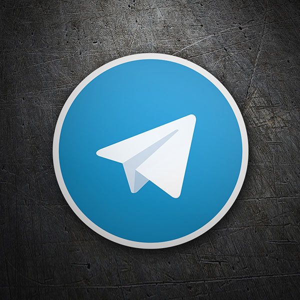 Car & Motorbike Stickers: Telegram Messenger