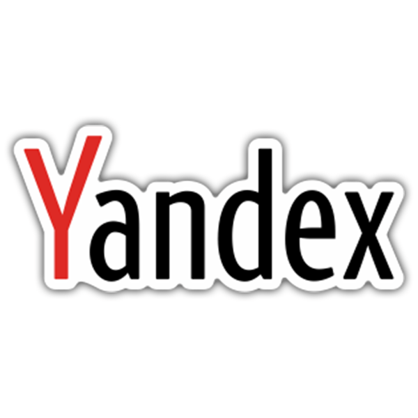 Car & Motorbike Stickers: Yandex Metrica Logo