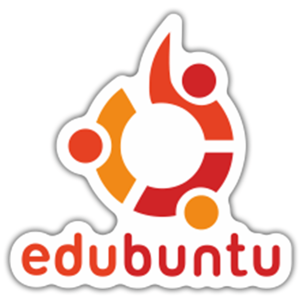 Car & Motorbike Stickers: Edubuntu