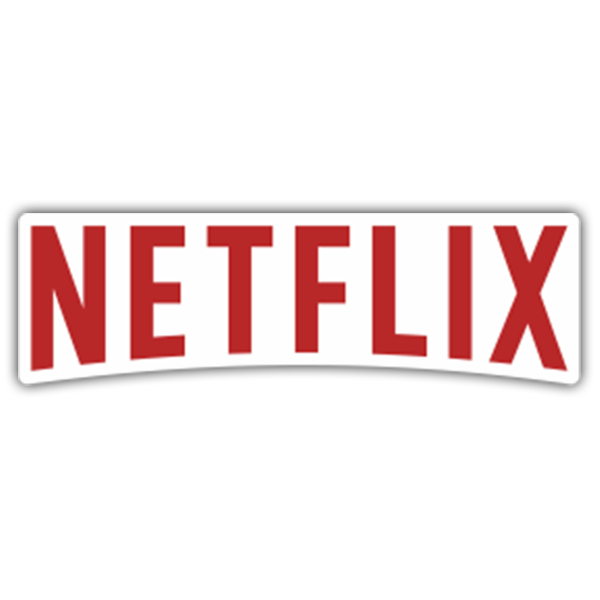 Car & Motorbike Stickers: Netflix