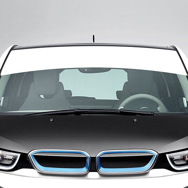 Car and Motorbike Stickers: Parasol Curvado