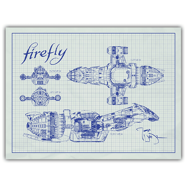 Wall Stickers: Ship Firefly Serenity