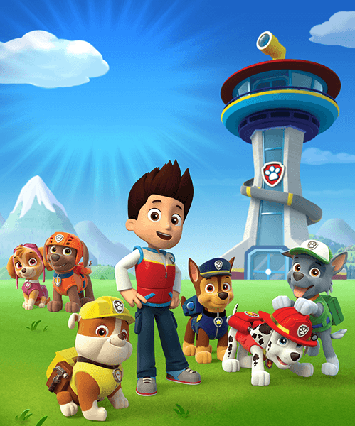 Stickers for Kids: Poster Paw Patrol