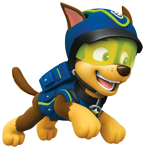 Stickers for Kids: Paw Patrol - Chase in Action