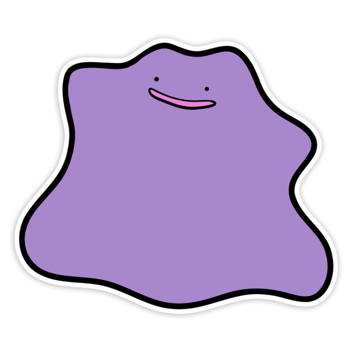 Car & Motorbike Stickers: Classic Smiling Ditto