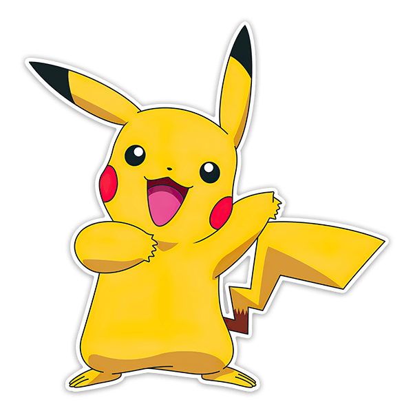 Stickers for Kids: Pikachu