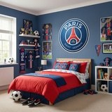 Wall Stickers: Paris Saint Germain Shield 3