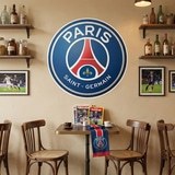 Wall Stickers: Paris Saint Germain Shield 12