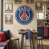 Wall Stickers: PSG Shield 6