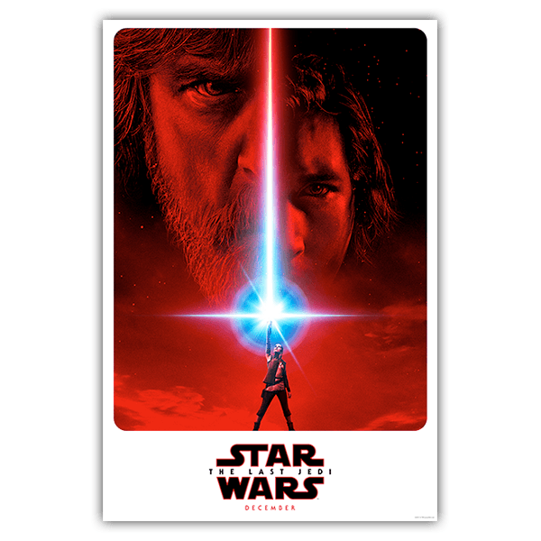 Wall Stickers: Poster Adhesive Star Wars Episode VIII