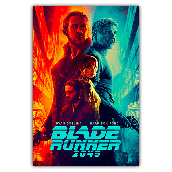 Wall Stickers: Adhesive poster Blade Runner 2049
