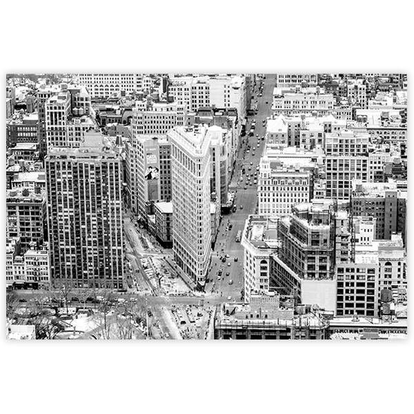 Wall Stickers: Adhesive poster Fifth Avenue