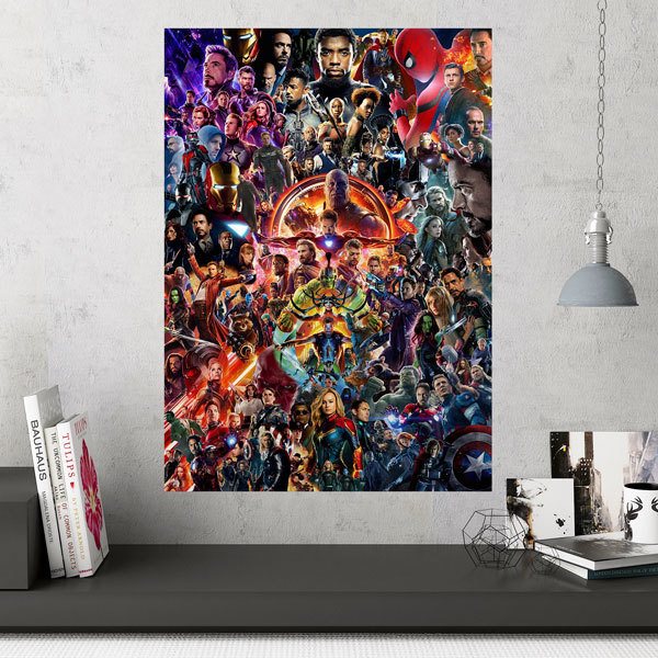 Wall Stickers: Superheroes Collage