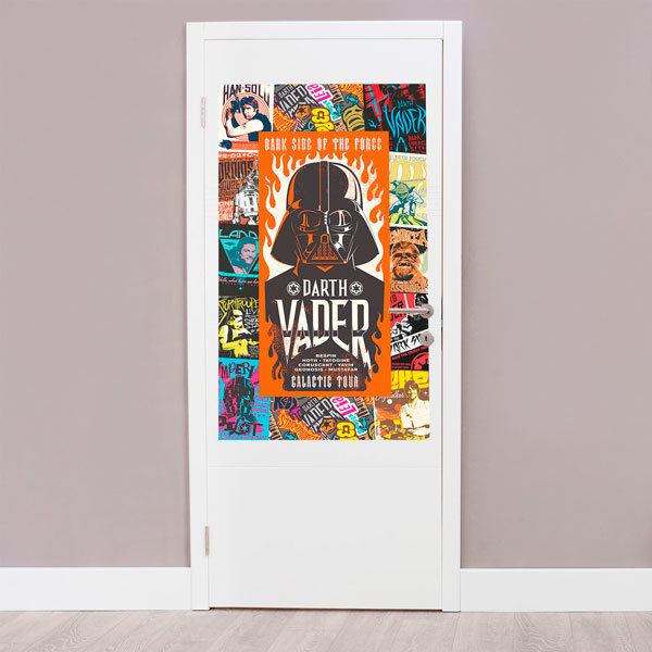 Wall Stickers: Star Wars Character Collage