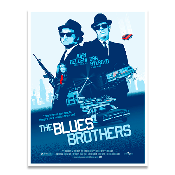 Wall Stickers: The Blues Brothers