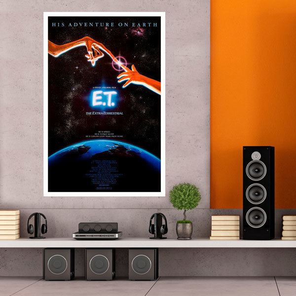 Wall Stickers: ET and Elliot