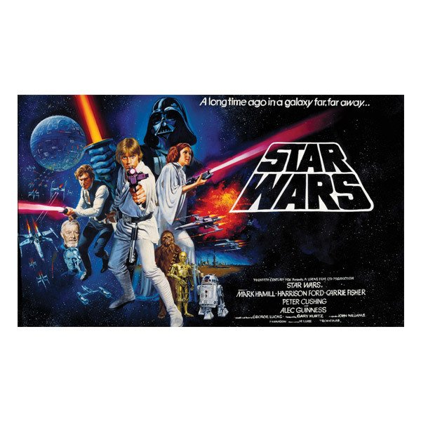 Wall Stickers: Star Wars a Long Time ago