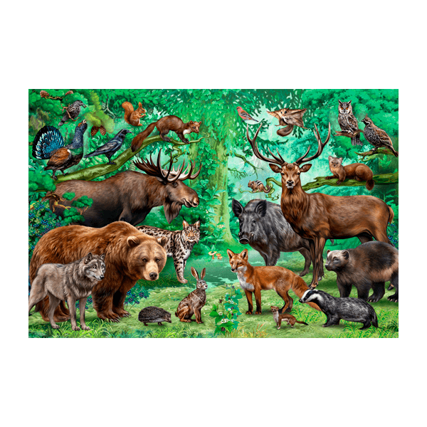 Wall Stickers: Forest Animals
