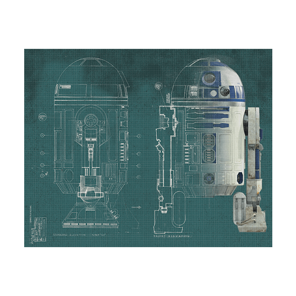 Wall Stickers: Plans R2-D2