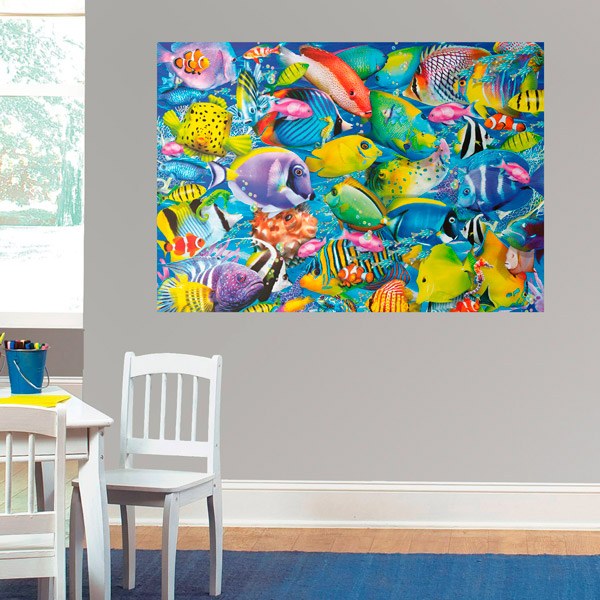 Wall Stickers: Colorful Fish