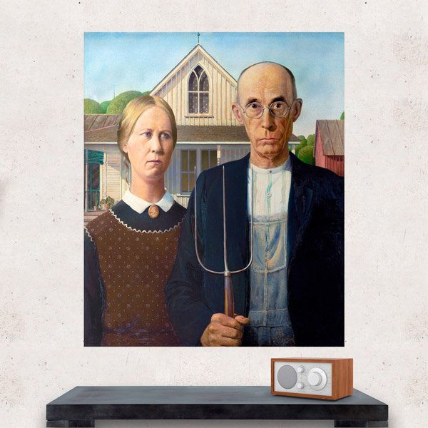 Wall Stickers: American Gothic