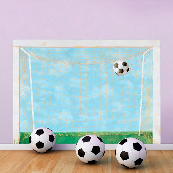 Wall Stickers: Football goal