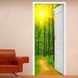Wall Stickers: Open door to the forest 3