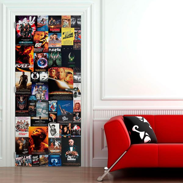Wall Stickers: 80s and 90s cinema films IV