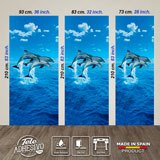 Wall Stickers: Dolphins jumping  3
