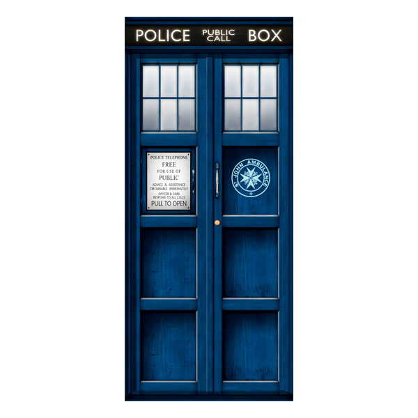 Wall Stickers: Tardis Doctor Who