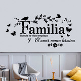 Wall Stickers: Familia, donde la vida empieza 4