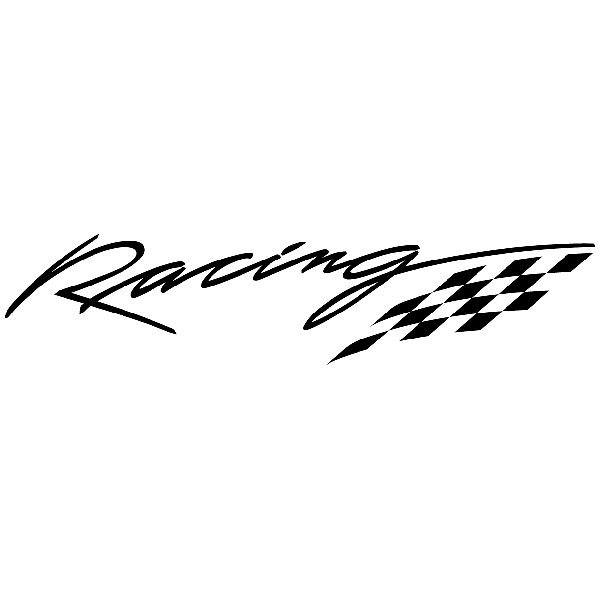 Car & Motorbike Stickers: Racing
