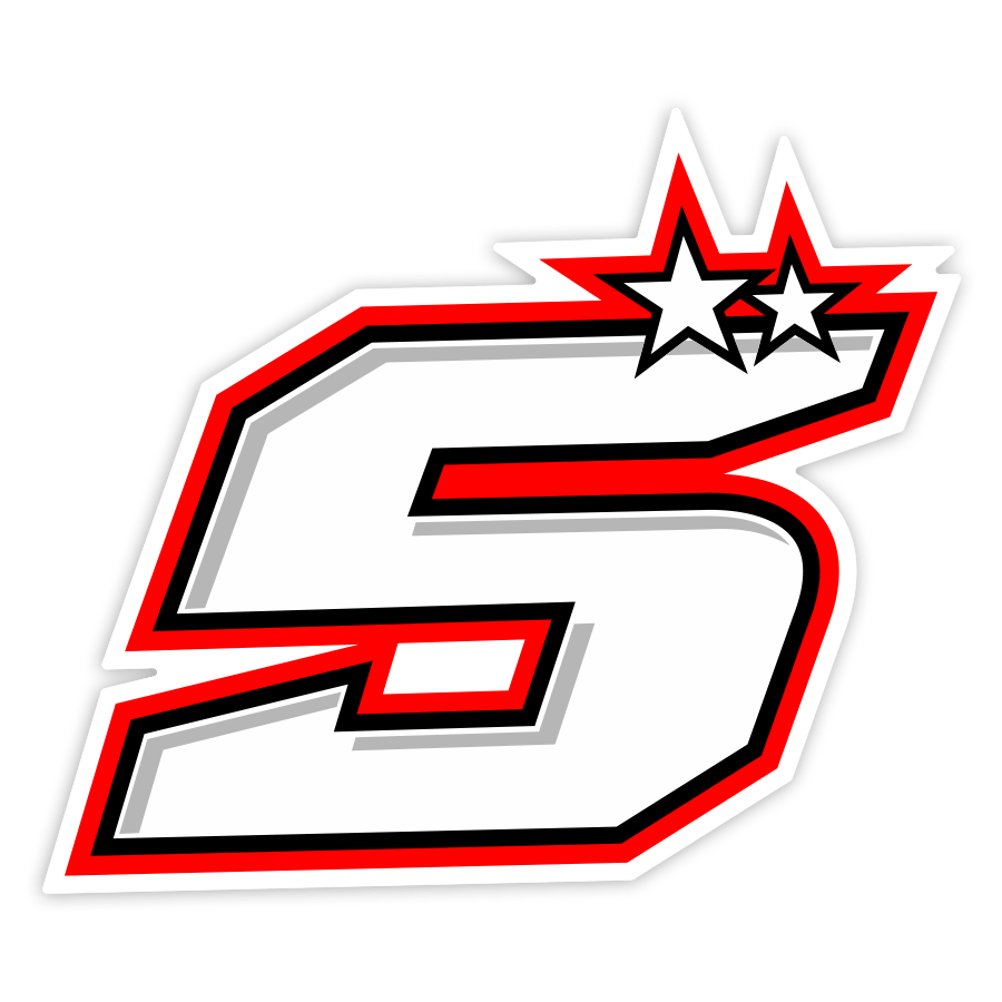 Car & Motorbike Stickers: Johann Zarco Number 5 MotoGP