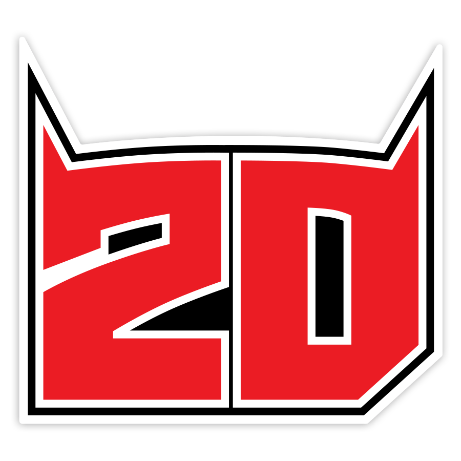 Car & Motorbike Stickers: Fabio Quartararo Number 20 MotoGP