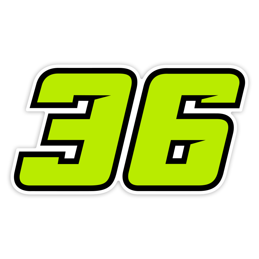 Car & Motorbike Stickers: Joan Mir Number 36 MotoGP