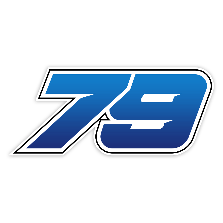 Car & Motorbike Stickers: Number 79 MotoGP Ai Ogura