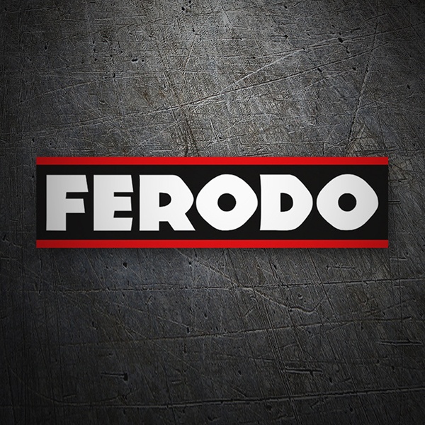Car & Motorbike Stickers: Ferodo
