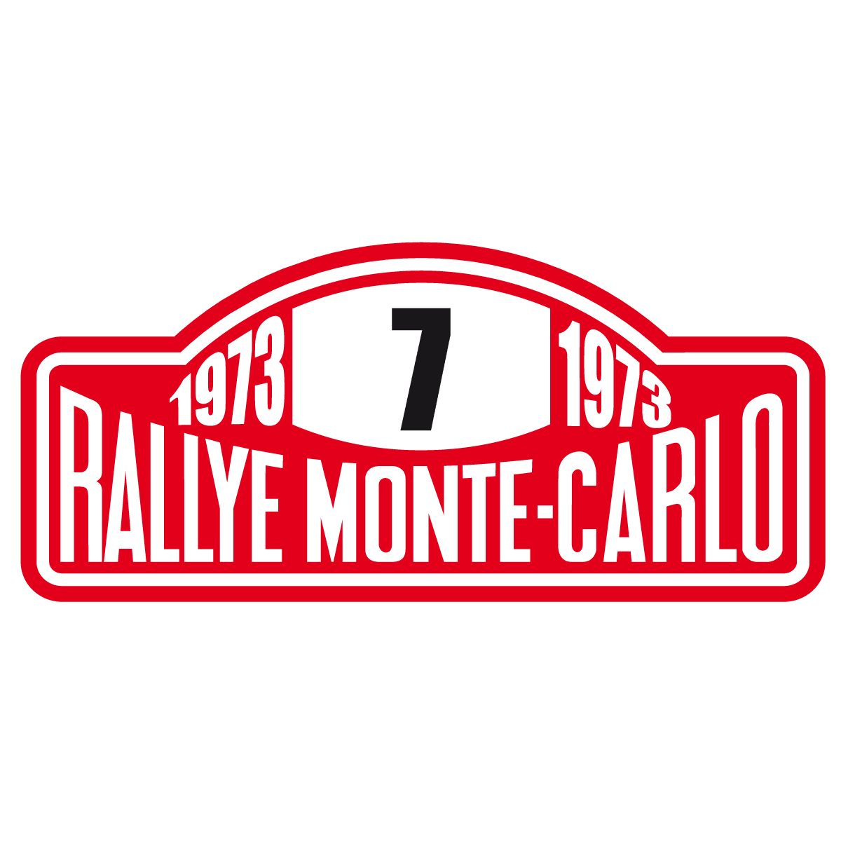 Car & Motorbike Stickers: Rallye Monte-Carlo