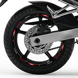 Car & Motorbike Stickers: Rim stripes Yamaha Fazer FZ6 5