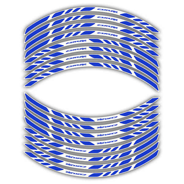 Car & Motorbike Stickers: Rim stripes sticker Honda CBR RR