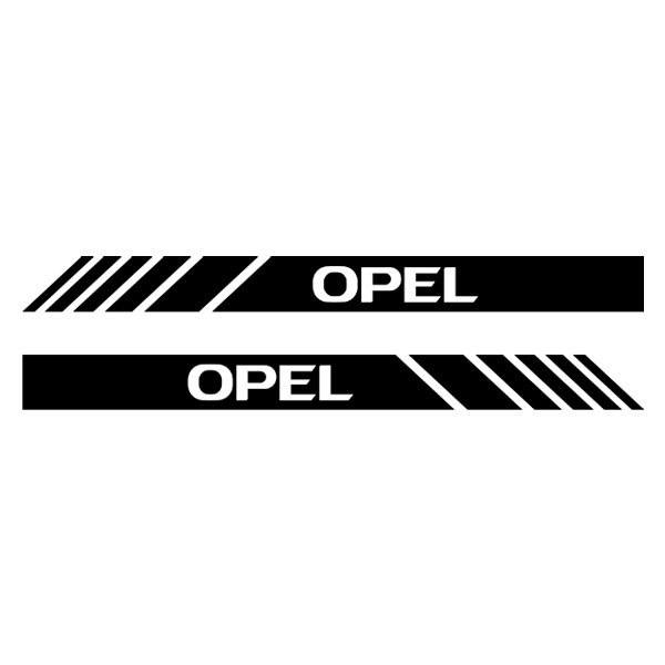 Car & Motorbike Stickers: Mirror Stickers Opel