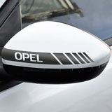 Car & Motorbike Stickers: Mirror Stickers Opel 3