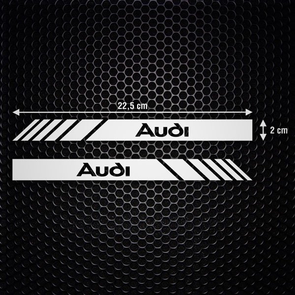 Car & Motorbike Stickers: Mirror Stickers Audi