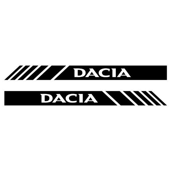 Car & Motorbike Stickers: Mirror Stickers Dacia